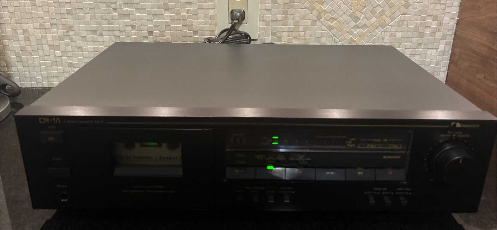 Nakamichi CR-1A 2 Head Stereo Cassette Deck Dolby Perfect Working Condition Nakamichi CR-1A 2 Head Stereo Cassette Deck Dolby Perfect Working Condition