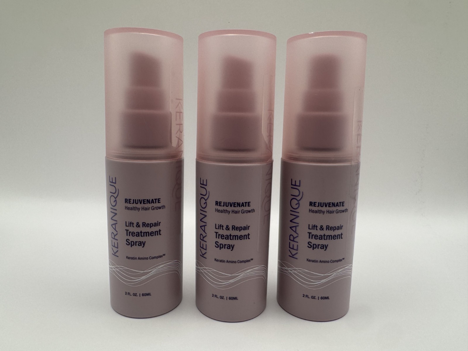 Keranique LIFT & REPAIR Treatment Spray **3 PACK**  2 oz ea / 6 oz TOTAL