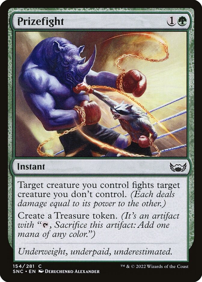 Prizefight (154) Streets of New Capenna SNC MTG Magic