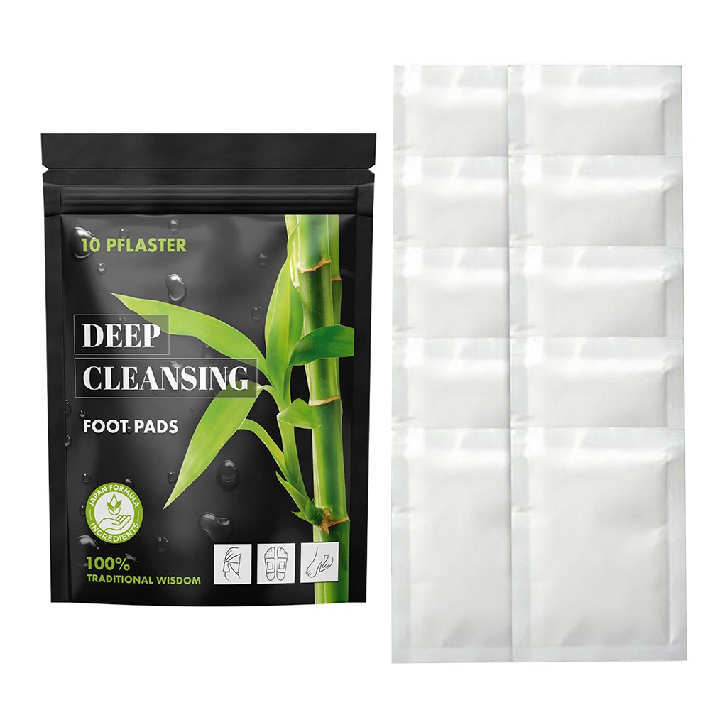 300-10 Organic Detox Foot Pads Cleansing Patch Pain Relief Sooth Detoxify Toxins