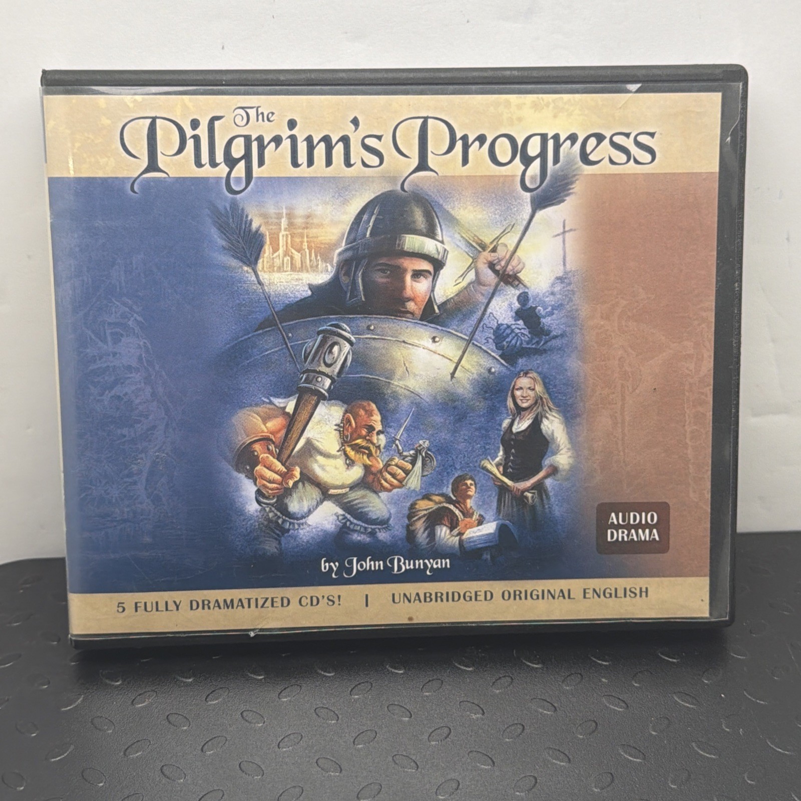 The Pilgrim’s Progress John Bunyan Unabridged Audiobook 5CD Set: (3A3)