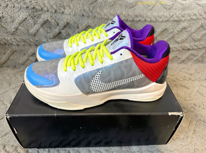 P.J. Tucker Kobe 5 Protro PE Particle Grey CD4991-004 Men\'s Basketball