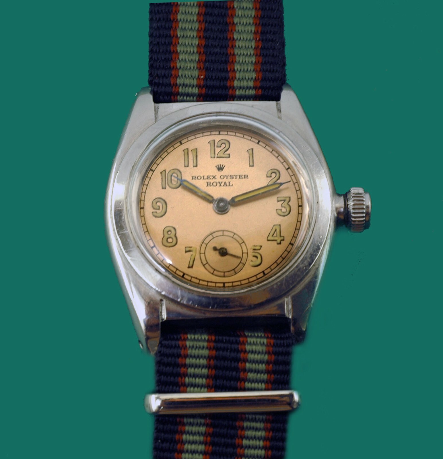 Vintage 1930\'s  Rolex Oyster Royal Chronometer Grade Watch Ref.2765 FLAT BACK