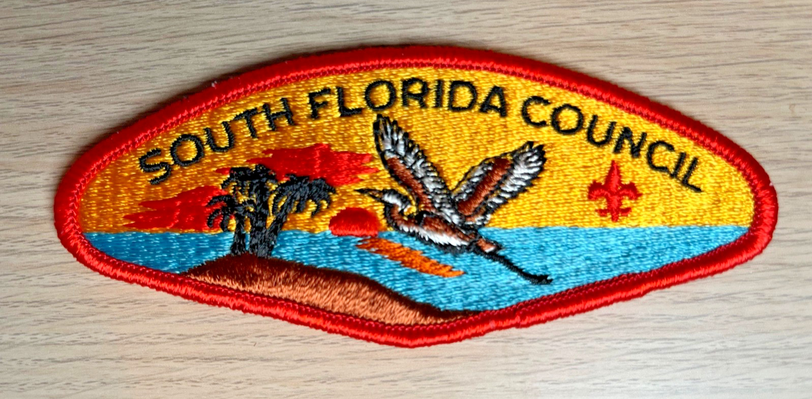 South Florida Council Shoulder Flap Patch BSA Scouts America NEW South Florida Council Shoulder Flap Patch BSA Scouts America NEW