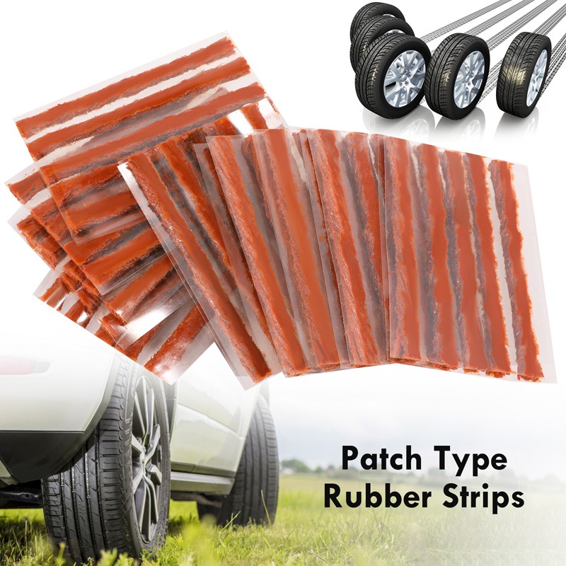 Kit Tapones Reparación Pinchazos Neumáticos Coche Moto 60-240 Piezas Universal
