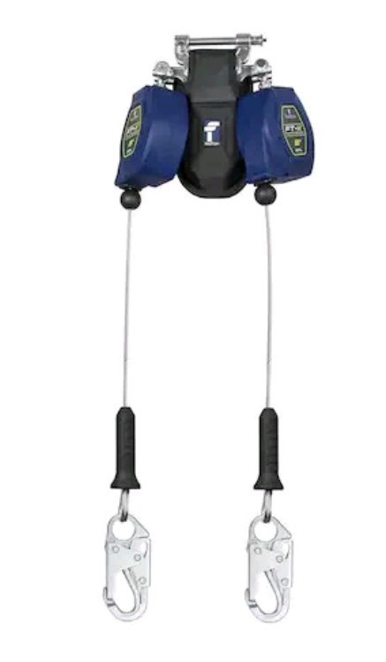 Falltech 82808Tp1 Ft-X Self Retracting Lifeline, 8 Ft. Length, Quick-Connect,