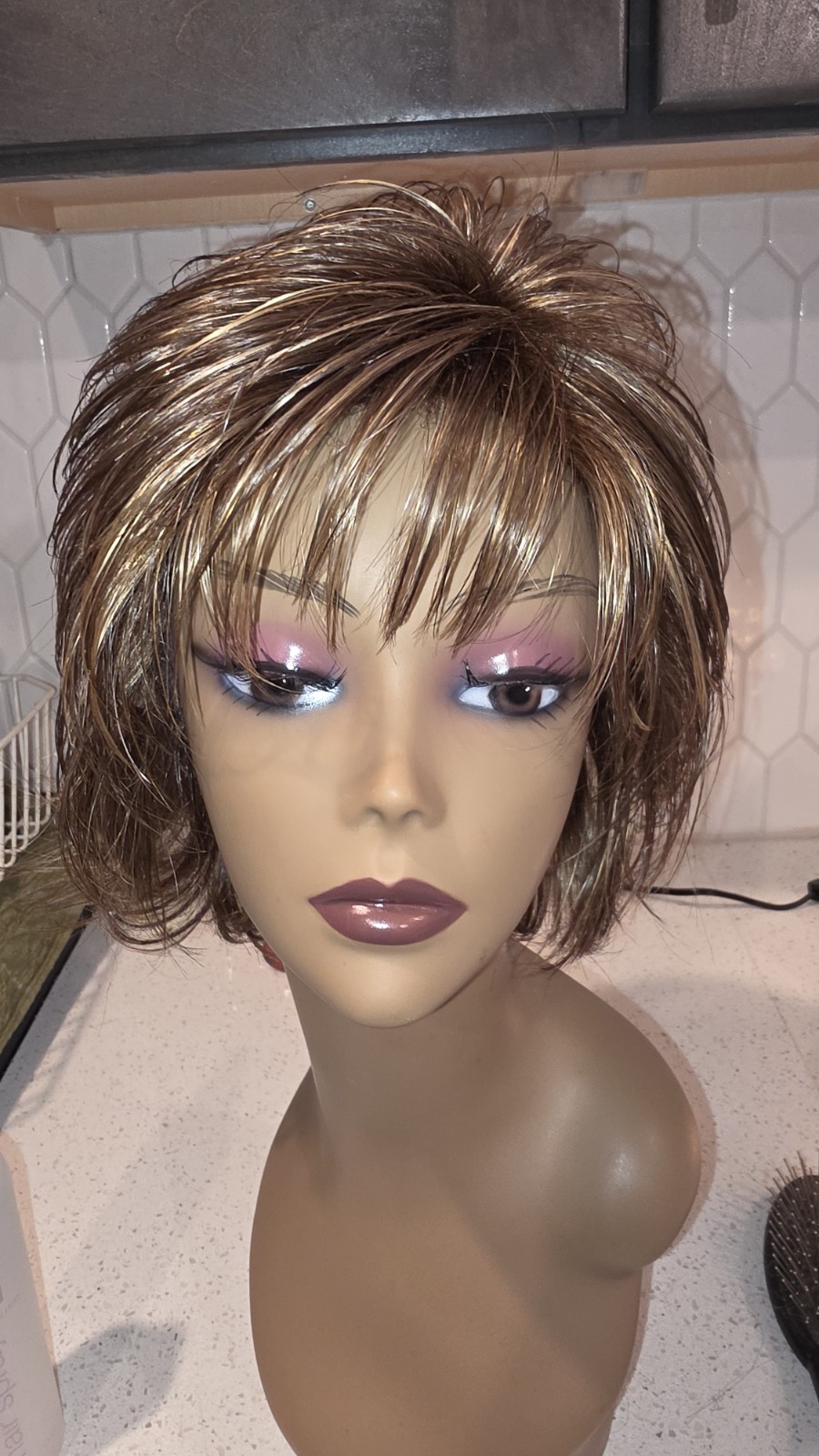 NEW NWT TRESSALLURE Wig CHARLOTTE in Color CHOCOLATE SWIRL