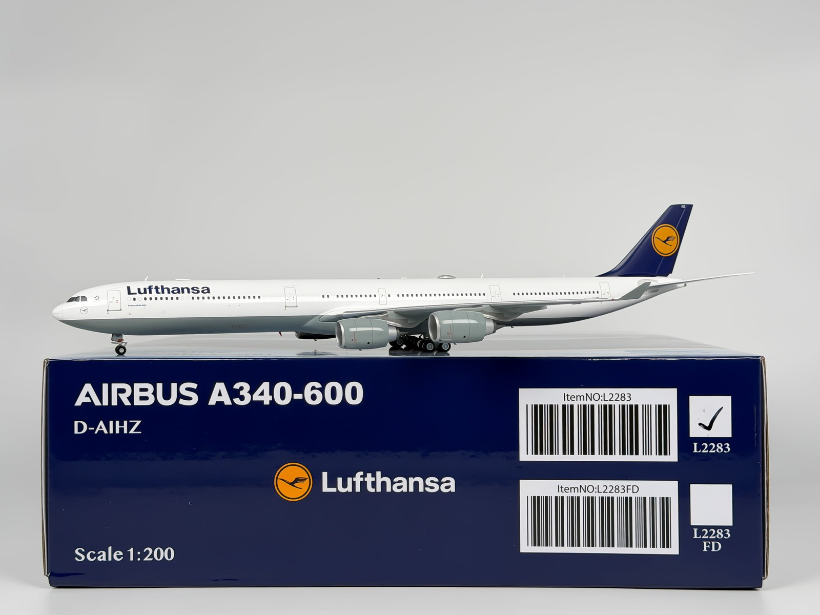 Lufthansa Airbus A340-600 1:200 SQ Wings D-AIHZ (L2283)