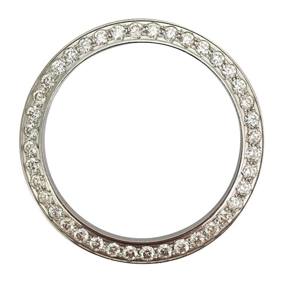 Custom 0.75ct VS Lab Grown Diamond Bezel For Rolex Datejust 26mm Ladies Watch