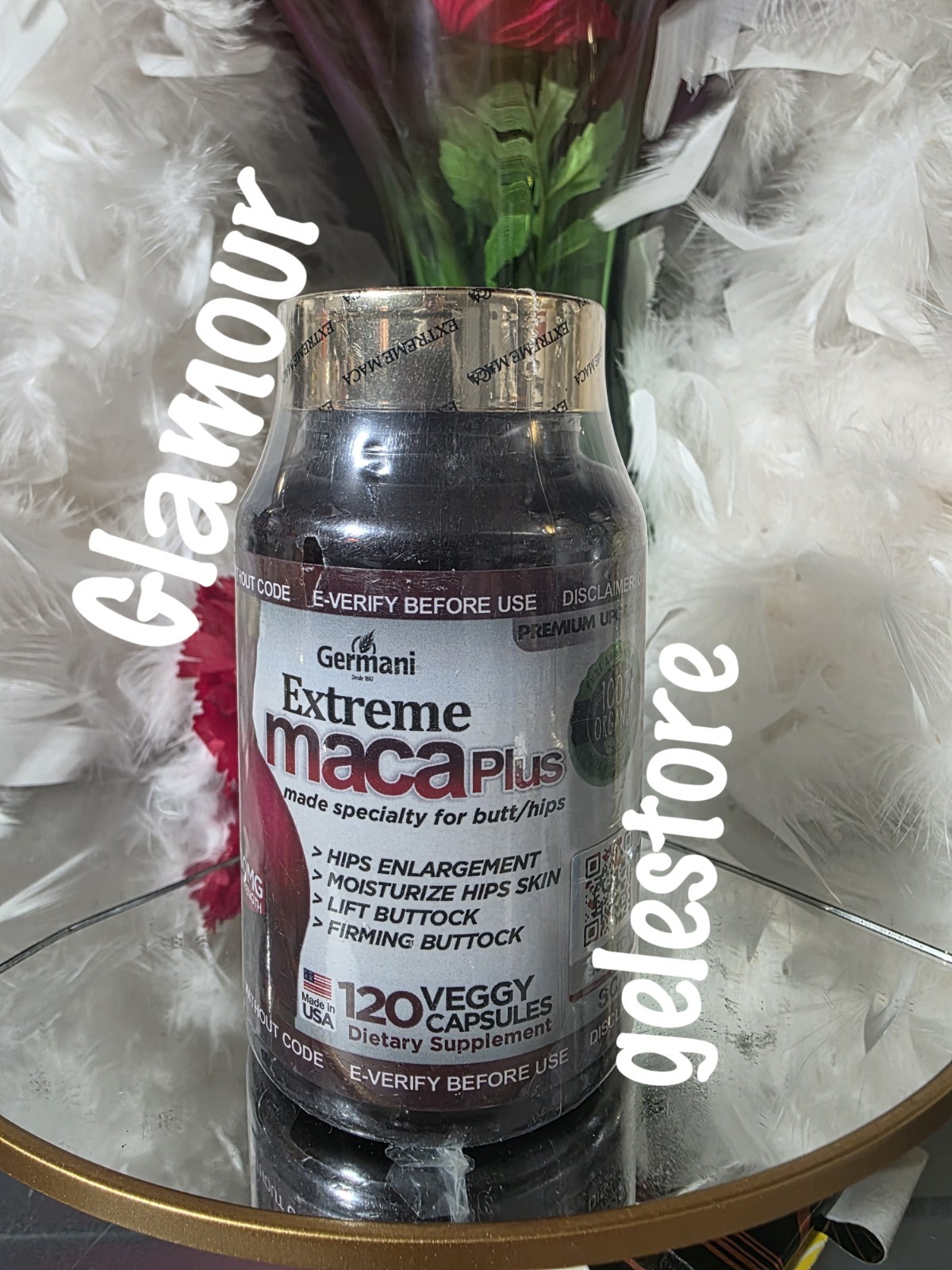 Extreme Maca Plus,  natural sexy curves 120/bottle, 4 months. Exp. 2028
