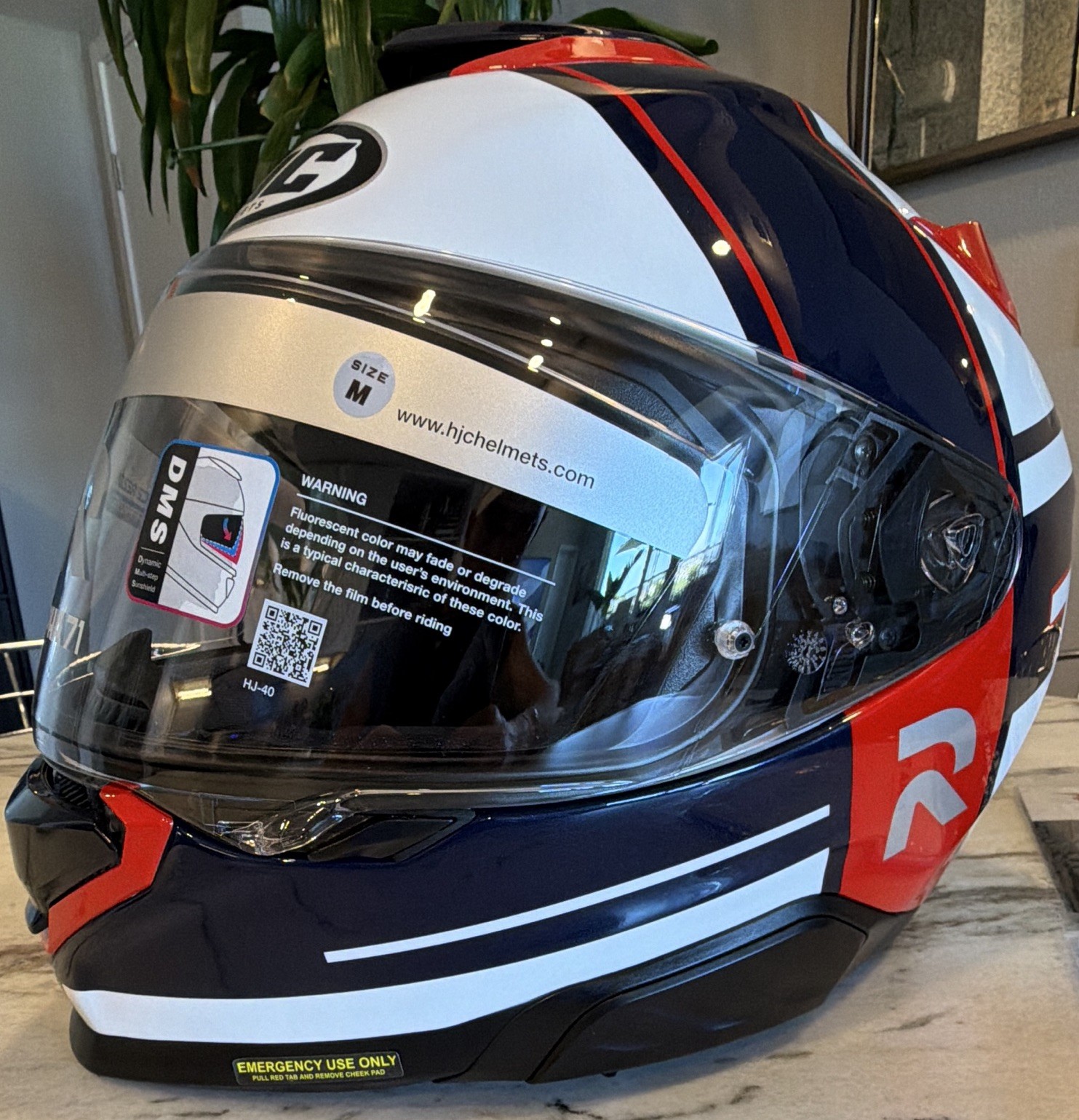 HJC RPHA 71 Full Face Helmet ECE 22.06 Blue/White/Red - Size [M] - New