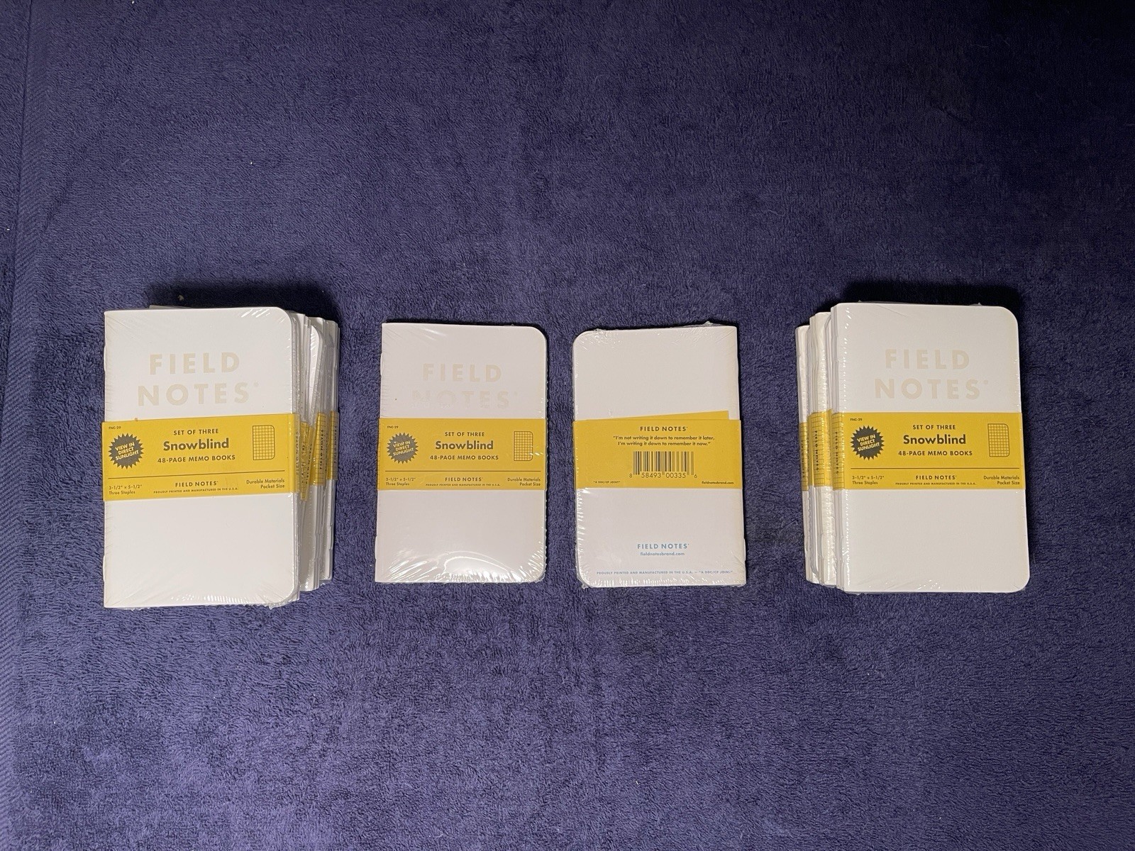 FOR SALE: Field Notes Snowblind (FNC-29) - BRAND NEW/ORIGINAL SEAL FOR SALE: Field Notes Snowblind (FNC-29) - BRAND NEW/ORIGINAL SEAL