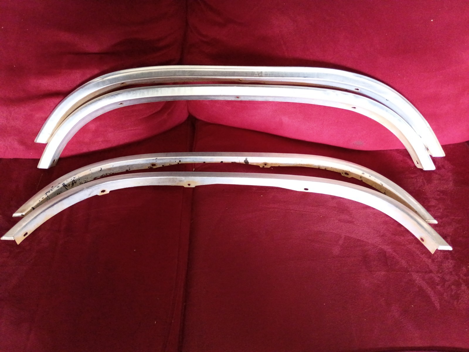 1981-1993 Dodge Ram D150 W150 Ramcharger Chrome Wheel Arch Molding Trim Truck