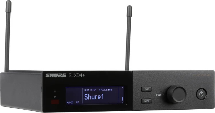Shure SLXD4+ Digital Wireless Receiver - G57 Band