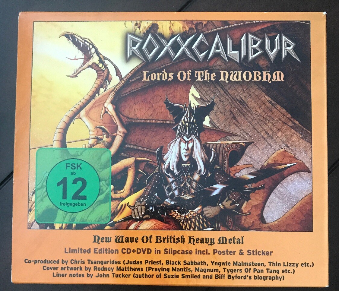 ROXXCALIBUR - LORDS OF THE NWOBHM [SLIPCASE] 2011 Limb Music ** Like New **