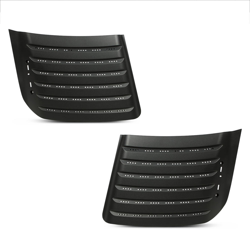 Fit For 2011-2014 Chevrolet Silverado 2500/3500 Left+Right Hood Panel Grille