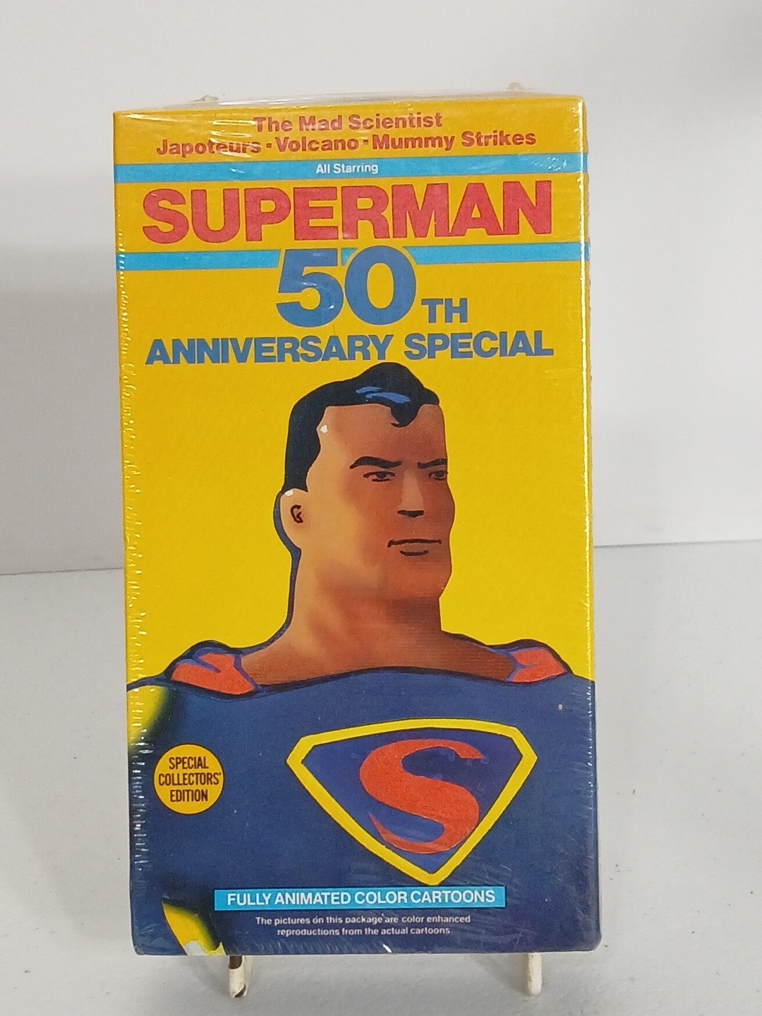 SUPERMAN 50TH ANNIVERSARY SPECIAL VHS 1987 SUPERMAN 50TH ANNIVERSARY SPECIAL VHS 1987