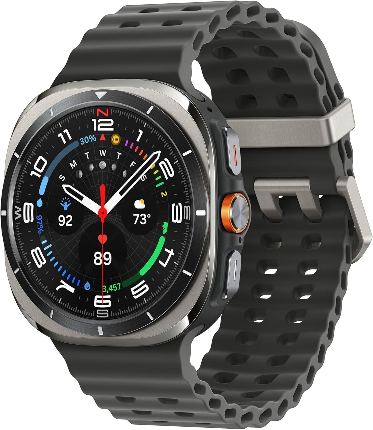Samsung Galaxy Watch Ultra (2025), Titanium Silver, 47mm LTE Smartwatch Samsung Galaxy Watch Ultra (2025), Titanium Silver, 47mm LTE Smartwatch