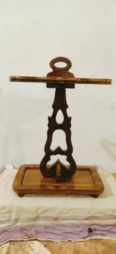 Wooden Stand for Walking Canes Sticks Solid Teakwood Stylish Hand Crafted Gift
