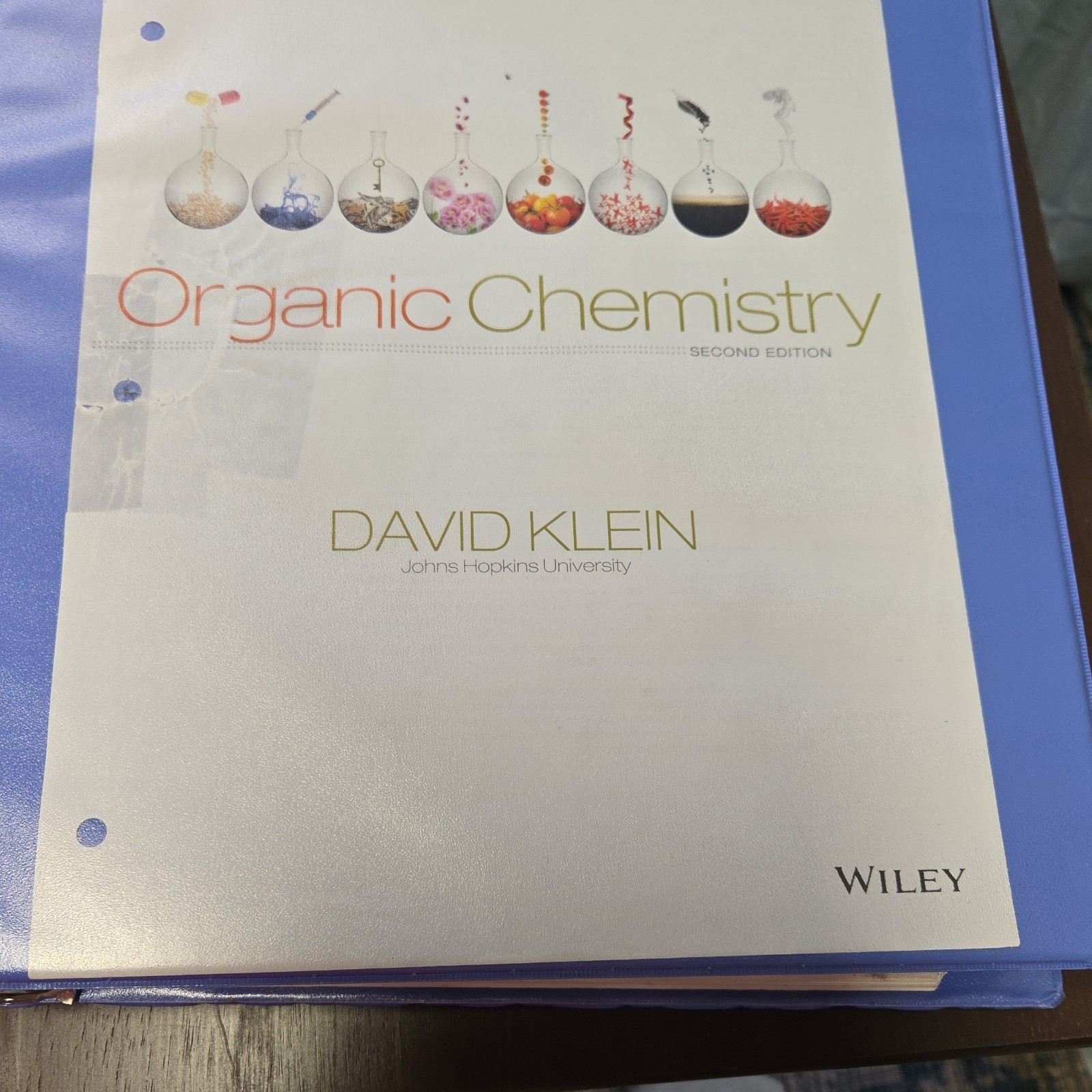 Wiley Organic Chemistry Second Edition David Klein Binder Ready Wiley Organic Chemistry Second Edition David Klein Binder Ready