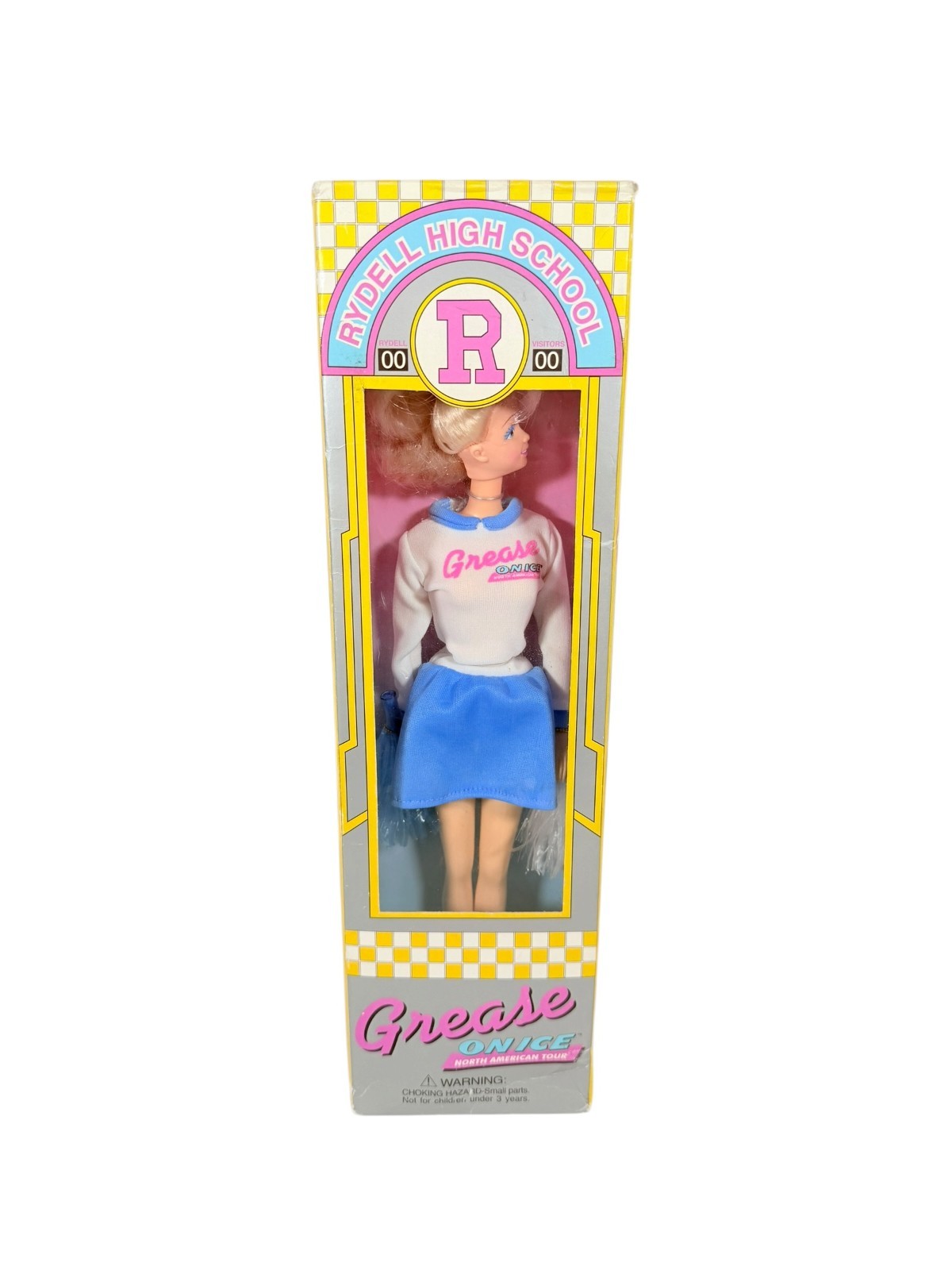 1998 Grease On Ice Rydell High School Barbie Doll Feld Entertainment NRFB Mattel
