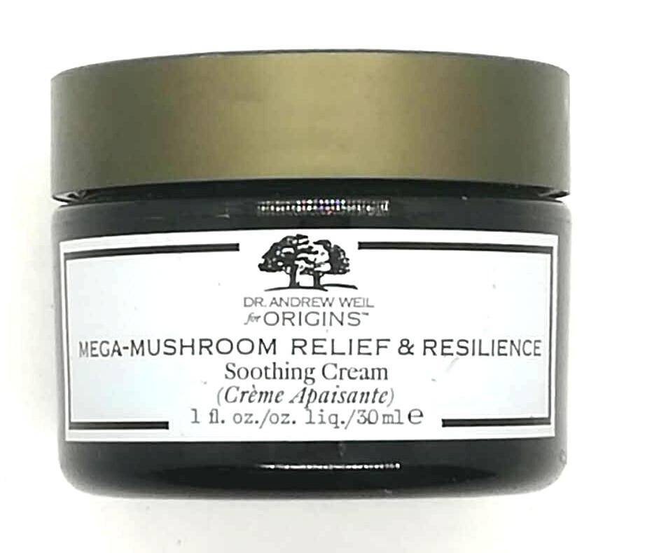 Origins Mega-Mushroom Skin Relief and Resilience Soothing Cream, 1 oz./30 ml Origins Mega-Mushroom Skin Relief and Resilience Soothing Cream, 1 oz./30 ml