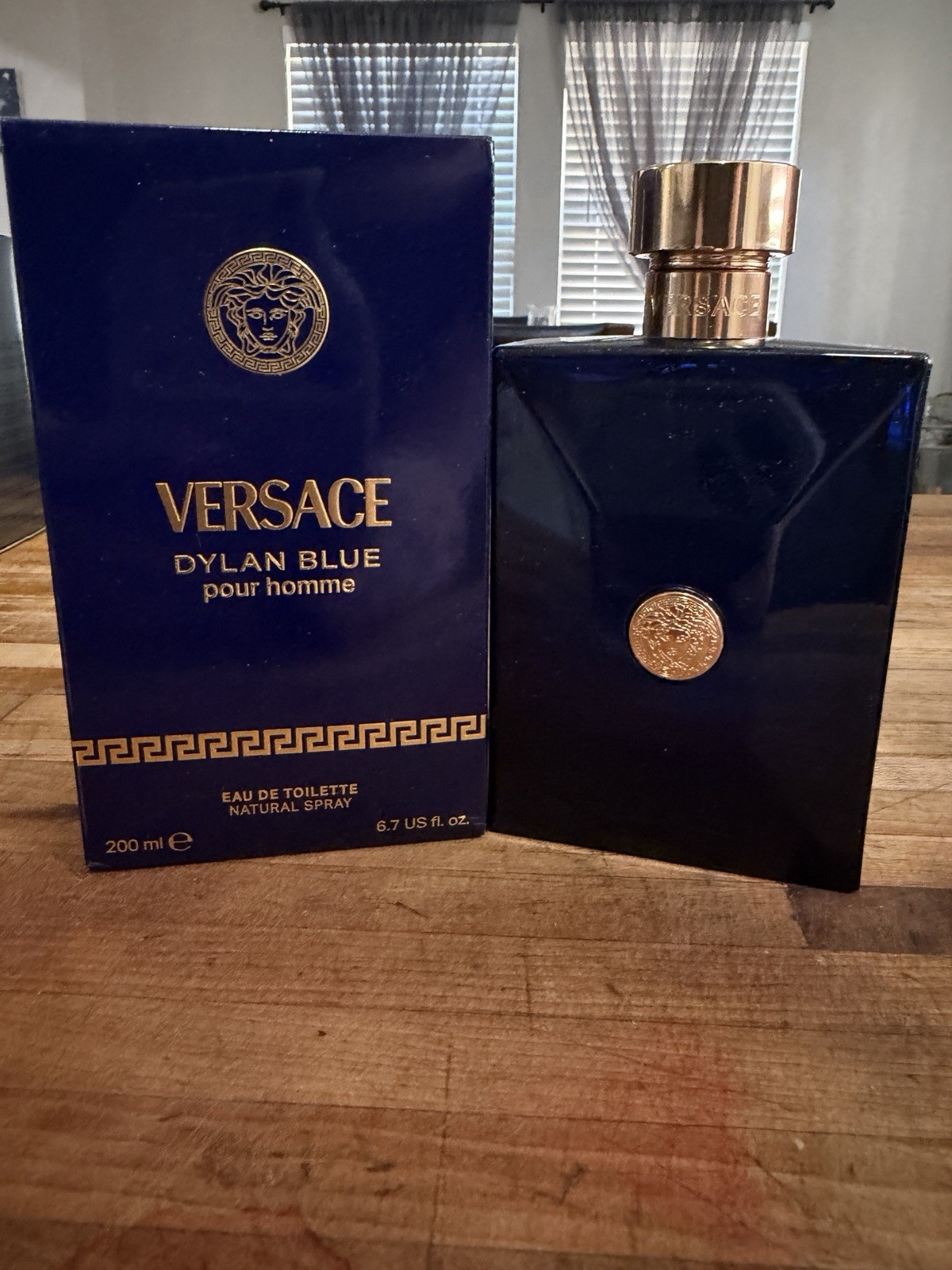 Versace Dylan Blue Pour Homme Eau de Toilette Spray, Regular Size 6.7 fl oz Versace Dylan Blue Pour Homme Eau de Toilette Spray, Regular Size 6.7 fl oz