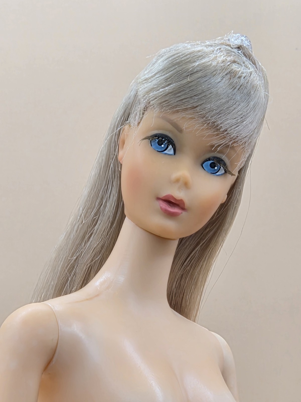 RARE VINTAGE TNT BARBIE DOLL #1160/SILVER GREY/Great Condition RARE VINTAGE TNT BARBIE DOLL #1160/SILVER GREY/Great Condition