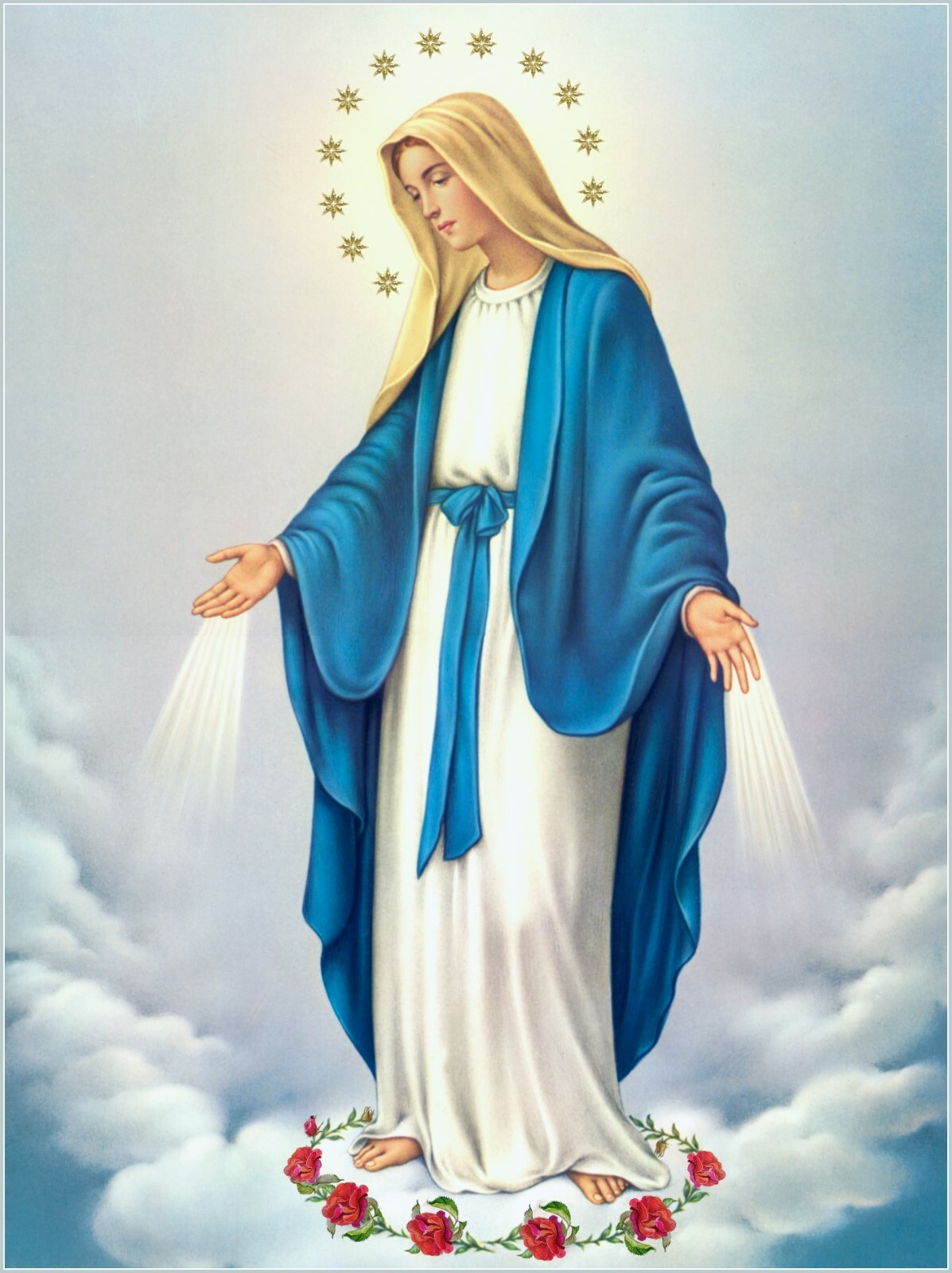 Mary Mother Immaculate Conception 8 x10\
