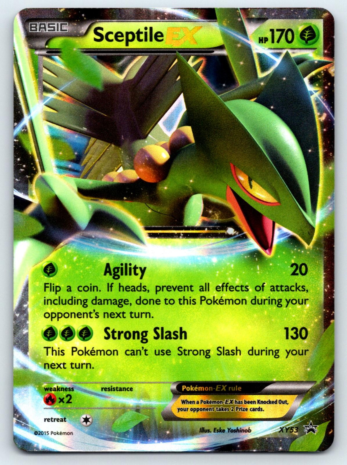 Sceptile EX XY53 Holo Promo XY Promo Pokemon Lightly Played