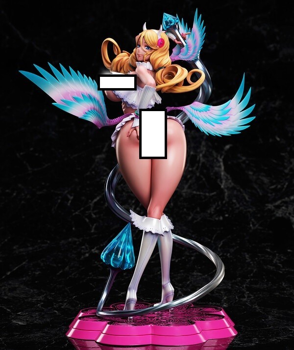 Zettai Junpaku♡Mahou Shoujo - Akutsu Kirara - 1/6 (Native) - New + Postcard