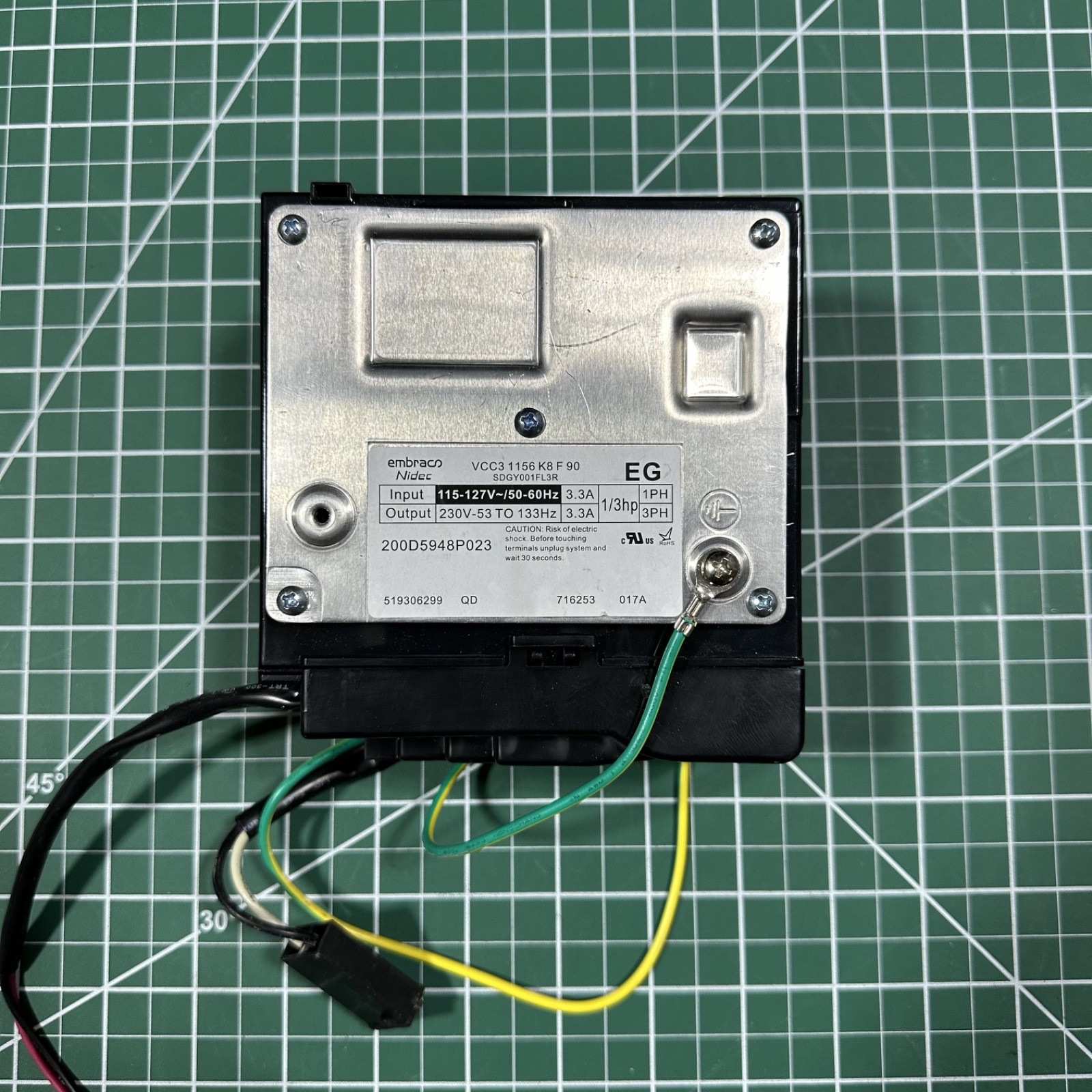 Embraco GE Refrigerator 200D5948P023 Inverter Assembly