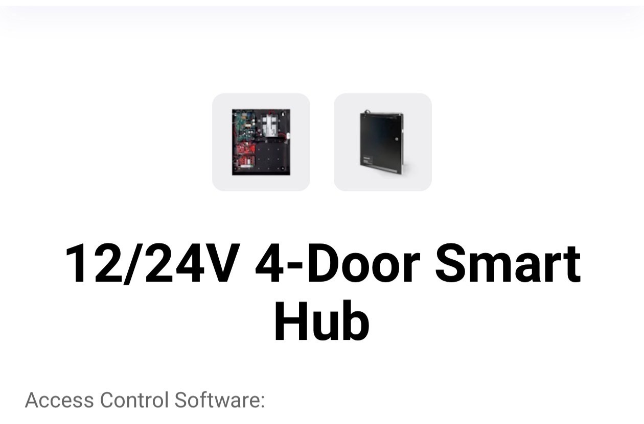 Avigilon 12-24V 4-Door Smart Hub
