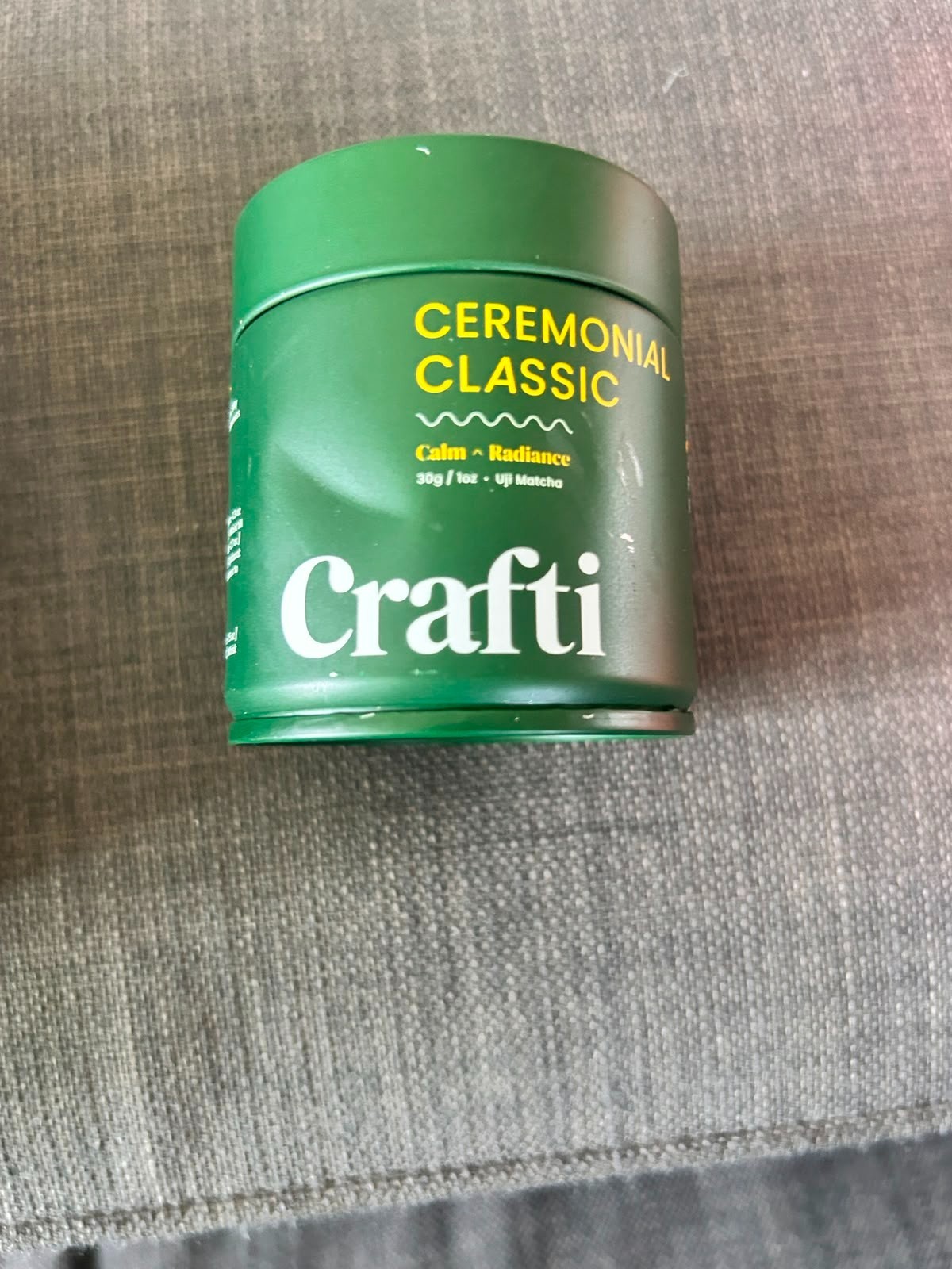 Crafti Ceremonial Grade Organic Matcha Powder Unsweetened Organic Crafti Ceremonial Grade Organic Matcha Powder Unsweetened Organic