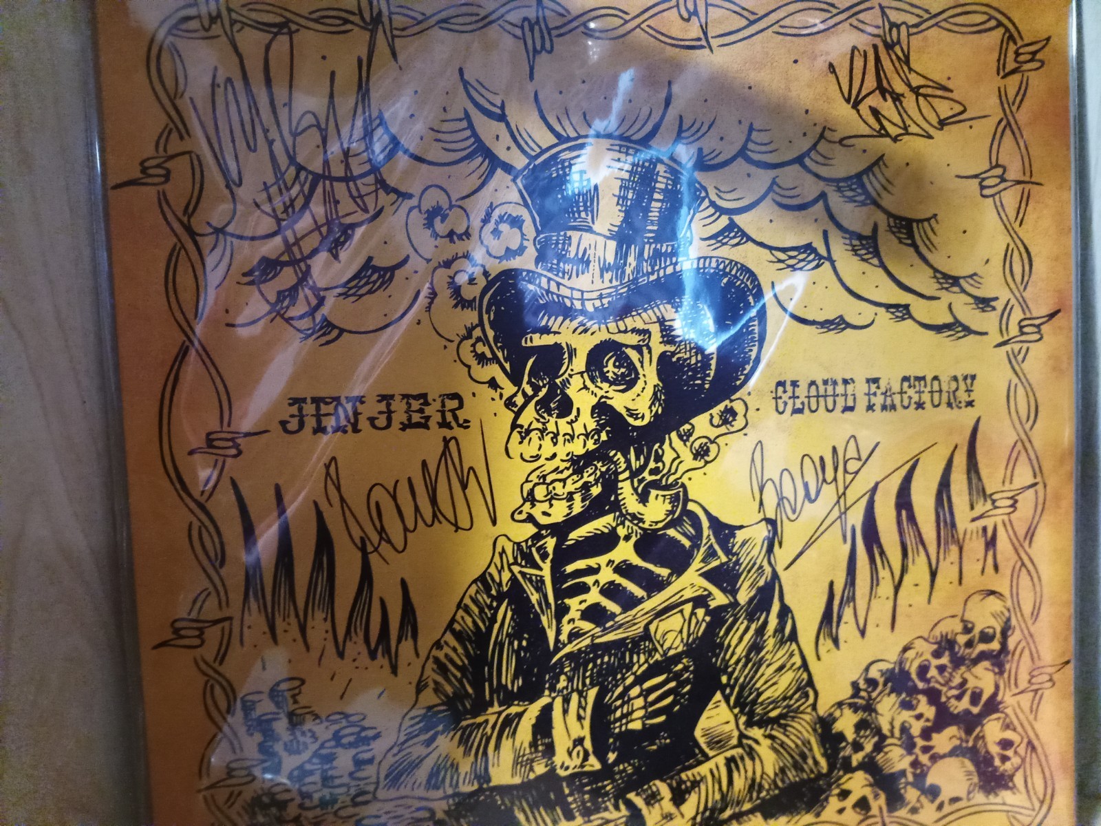 jinjer signed vinyl Mint Condition With Plastic Vinyl Covering jinjer signed vinyl Mint Condition With Plastic Vinyl Covering