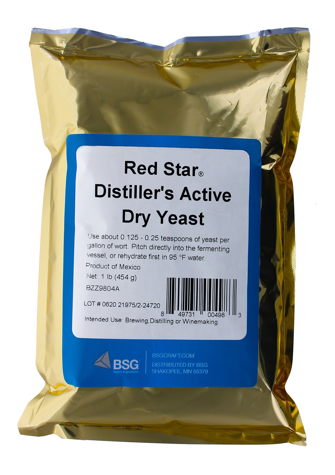 Distillers Yeast (DADY) (1 lb. bulk pack) Distillers Yeast (DADY) (1 lb. bulk pack)