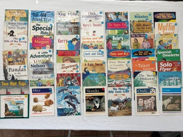 Lot of 49 Rigby PM Leveled Readers Second & Third Grade Great for Homeschool
