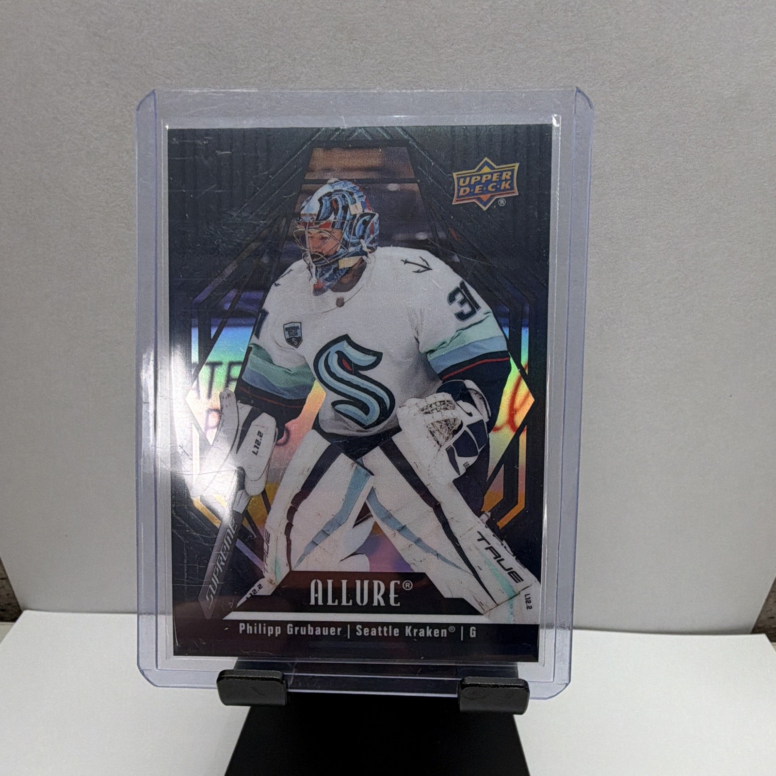 2022-23 Upper Deck Allure - Philipp Grubauer #24 Black Rainbow