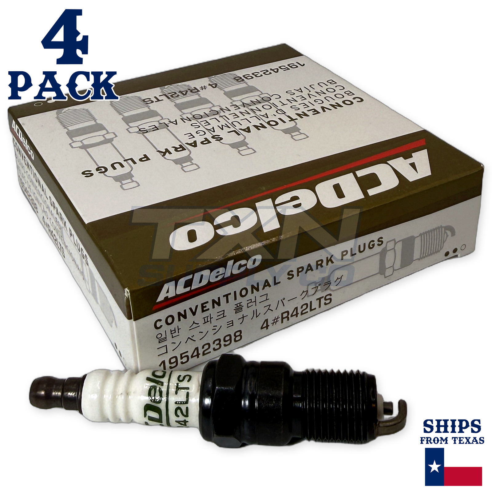 1994-2003 Chevrolet S10 2.2L ACDelco Spark Plugs - 4 Pack