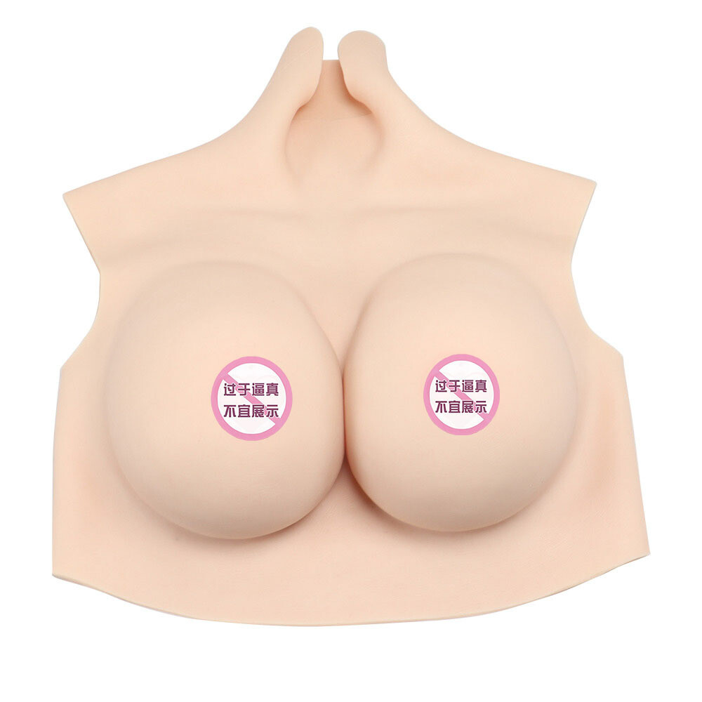 Huge Boobs Silicone Breast K Cup Forms Breastplate for Crossdresser Drag Queen