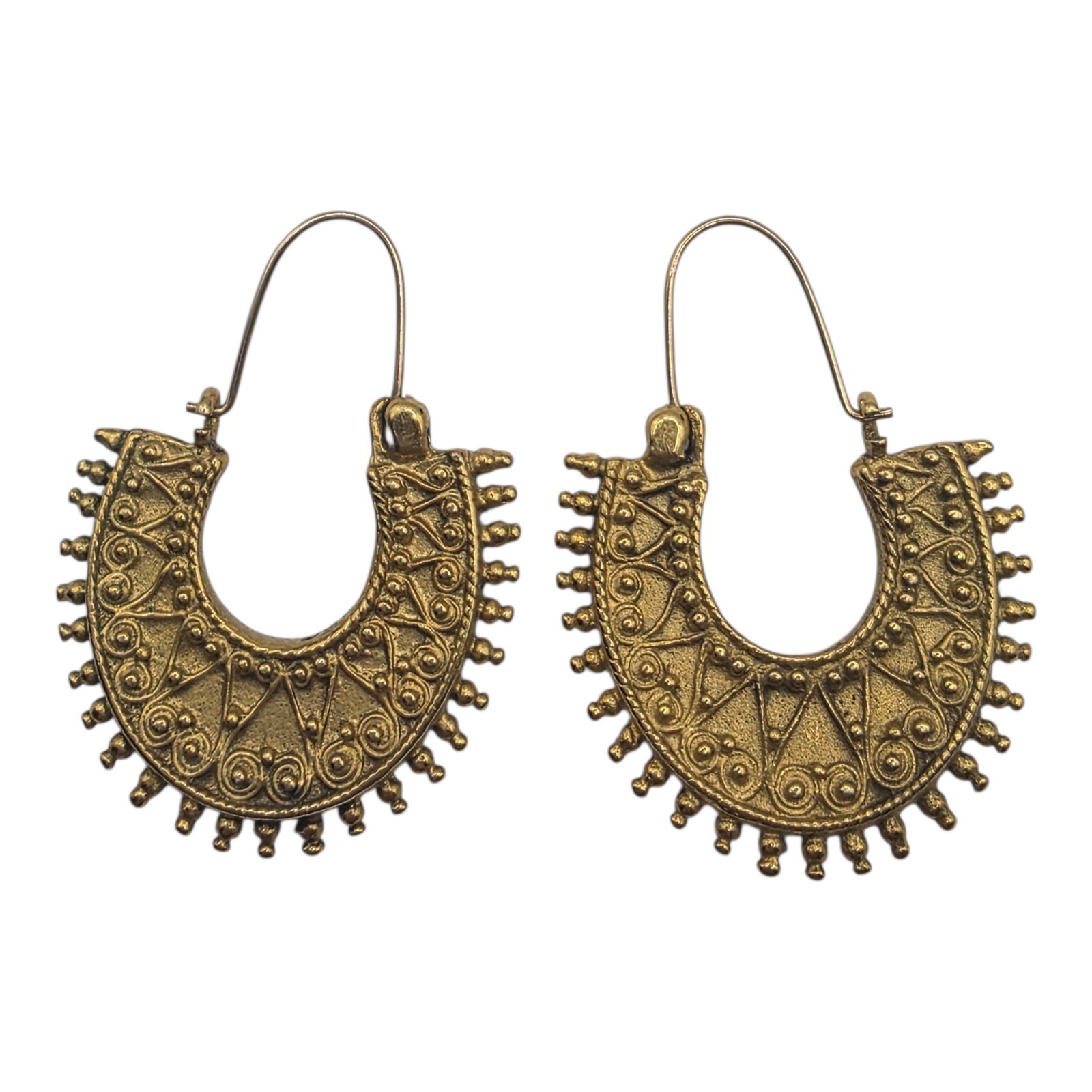 1993 Metropolitan Museum of Art MMA Crescent Earrings - Historic Design 1993 Metropolitan Museum of Art MMA Crescent Earrings - Historic Design