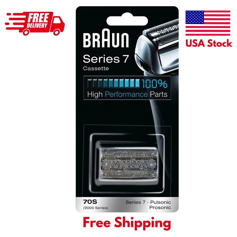 Braun 70S Replacement Foil & Cutter Cassette for Series 7 Shaver