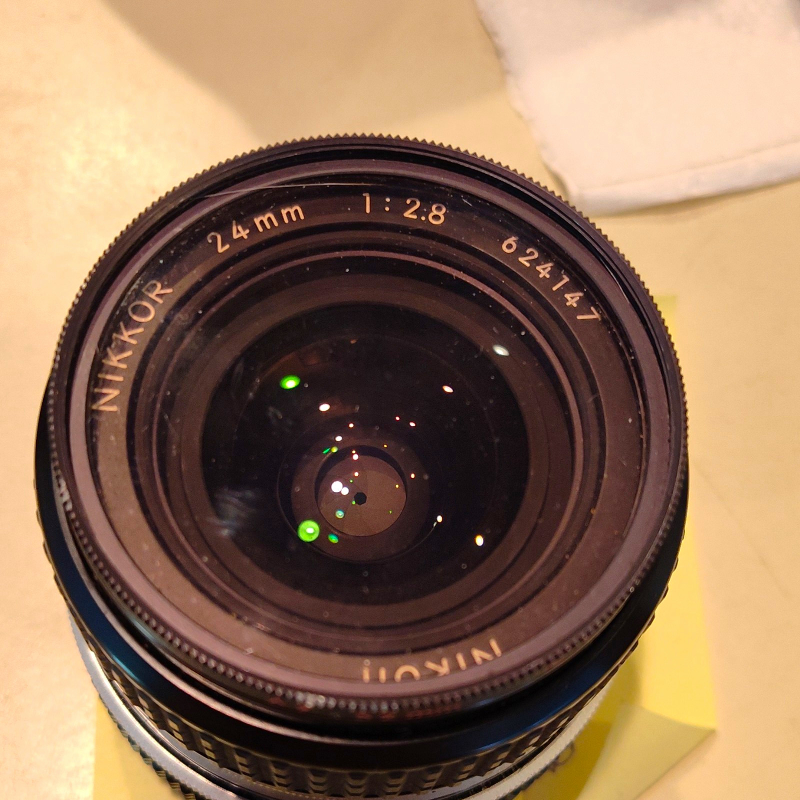 Nikon Nikkor 24mm f/2.8 Manual Focus Wide Angle Lens Nikon F Mount 52mm