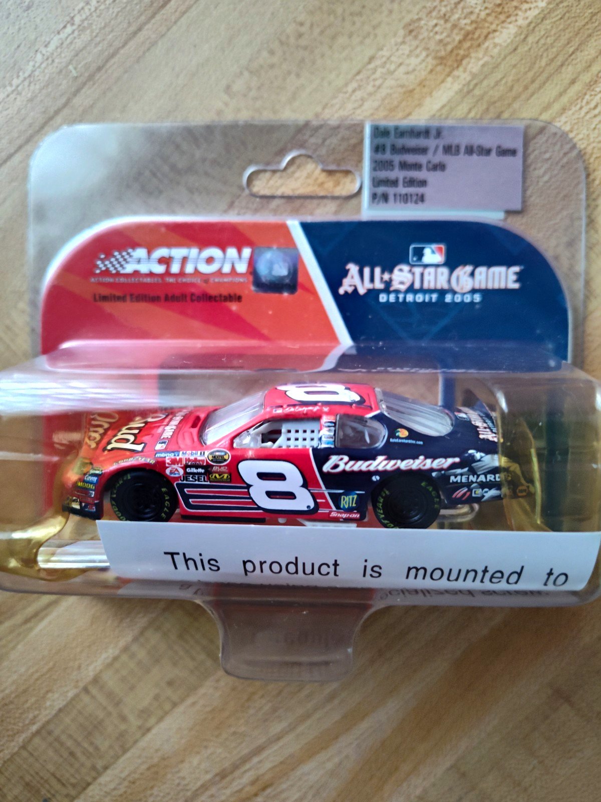 Action Dale Earnhardt Jr #8 Budweiser MLB All-Star 2005 Chevy Monte Carlo LE
