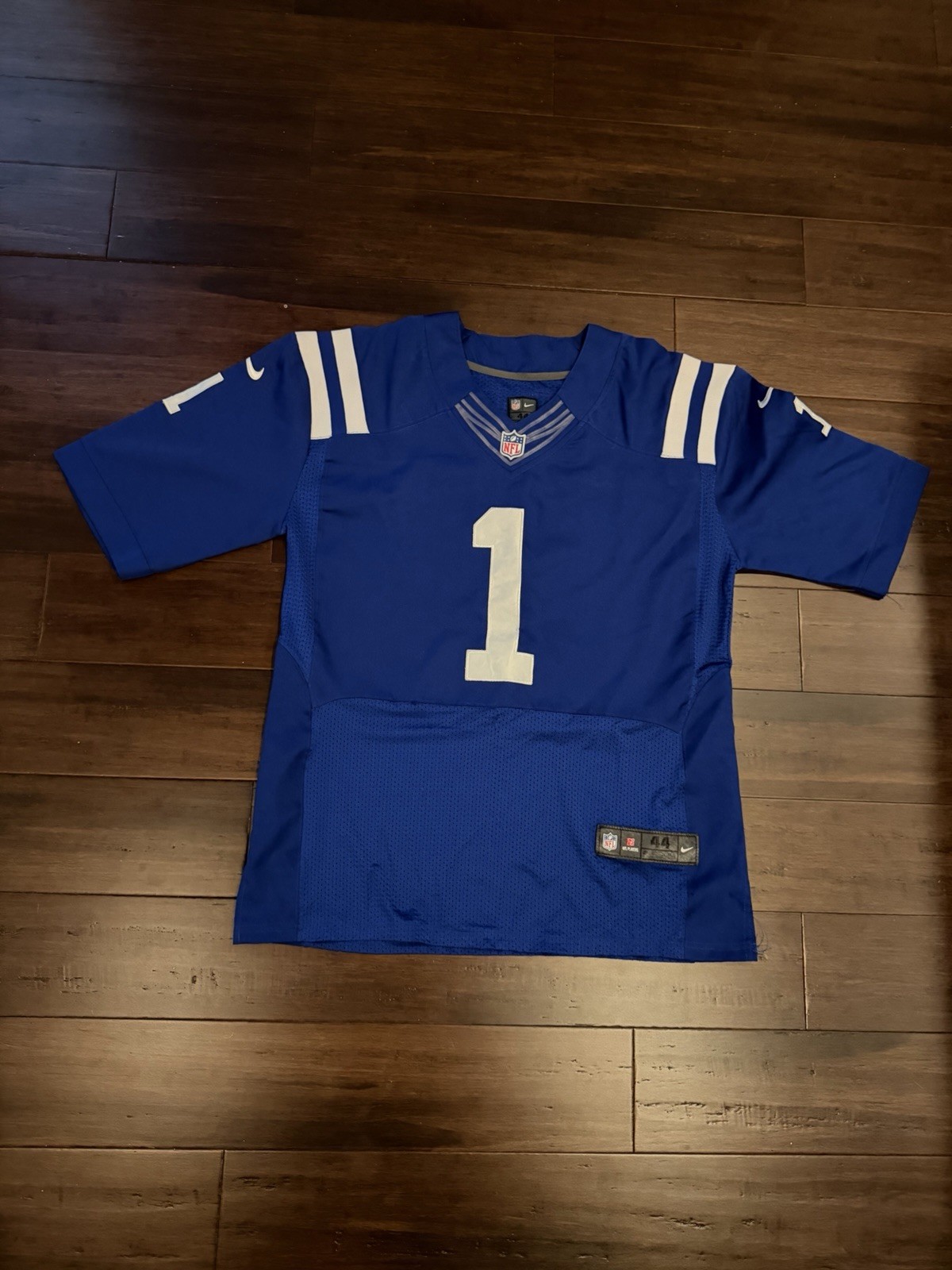 Nike Indianapolis Colts Pat McAfee #1 NFL Football Jersey Blue Size 44 Sports Nike Indianapolis Colts Pat McAfee #1 NFL Football Jersey Blue Size 44 Sports
