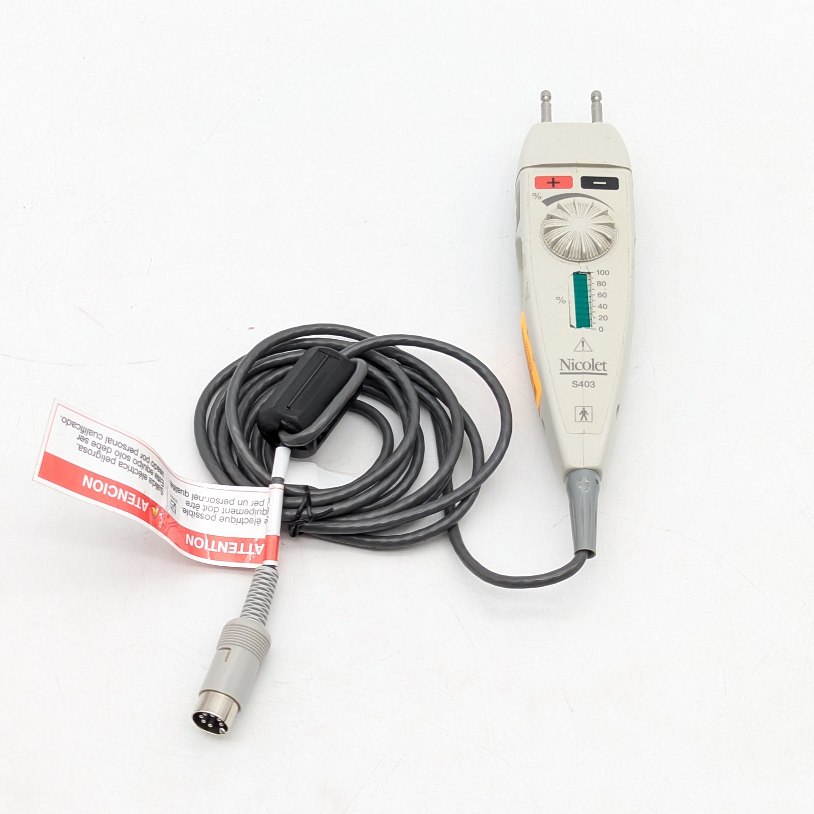 Natus Nicolet Carefusion S403 Bipolar Stimulating Probe for Nicolet EDX
