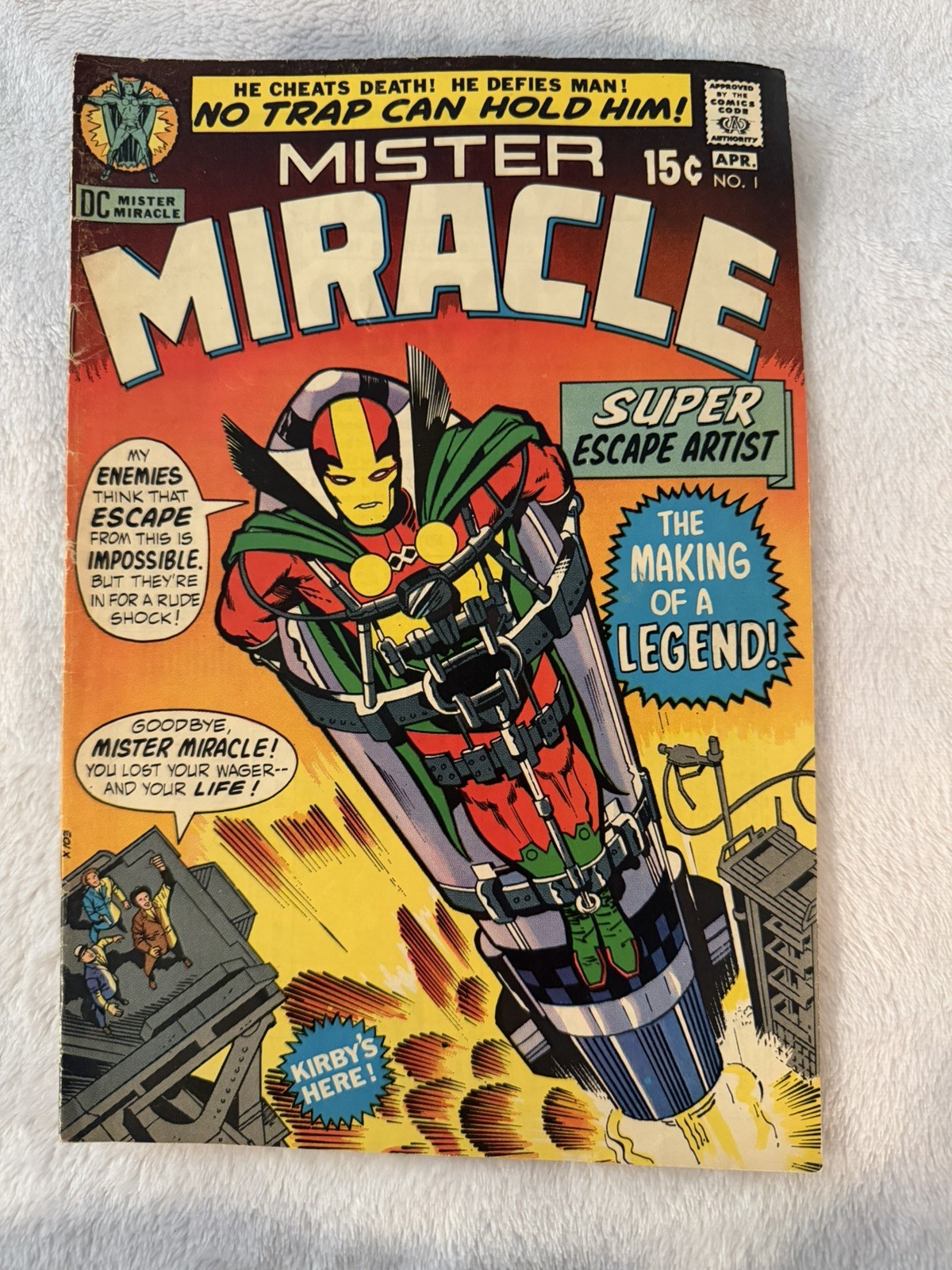 Mister Miracle #1 DC Comics 1971 Bronze Age 1st Appearance of Mister Miracle 