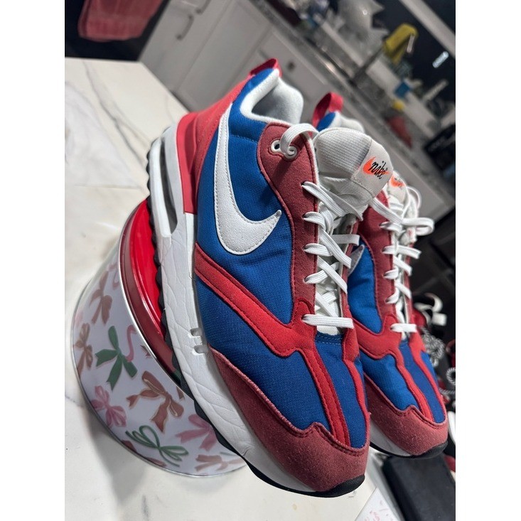 Nike Air Max Dawn Mens Size 11 Blue Red Good Low Top Retro Lifestyle Sneakers