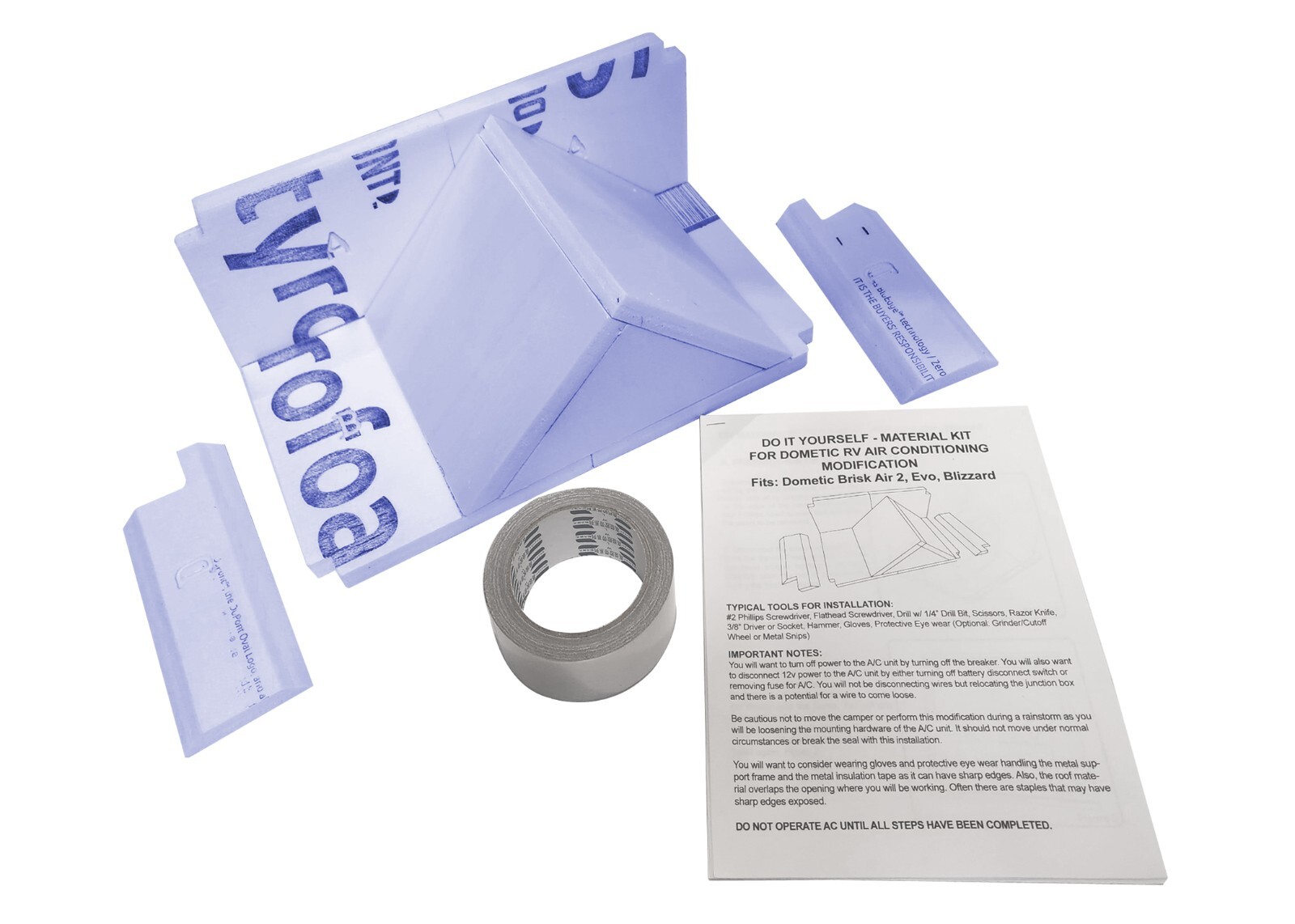 DOMETIC RV A/C Upgrade MODIFICATION KIT - Increase Rv Airflow Have a KoolRV