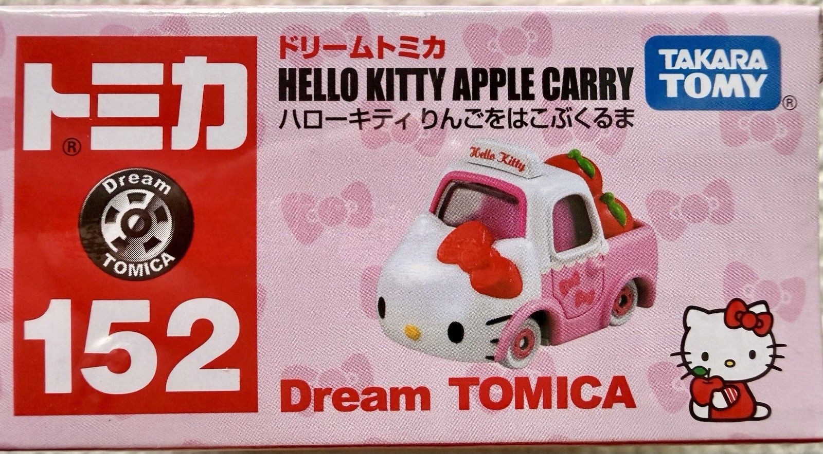 Takara Tomy Tomica Dream Tomica No.152 Hello Kitty Apple Delivery Car